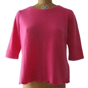 Odd Molly 100% Cashmere NWT Soft Pursuit Sweater HOT PINK $309 SMALL ( S…